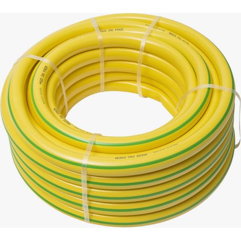 TUBO TWIST BIANCO/GIALLO 1" m 25
