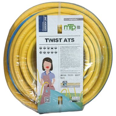 TUBO TWIST BIANCO GIALLO 3/4" m 15