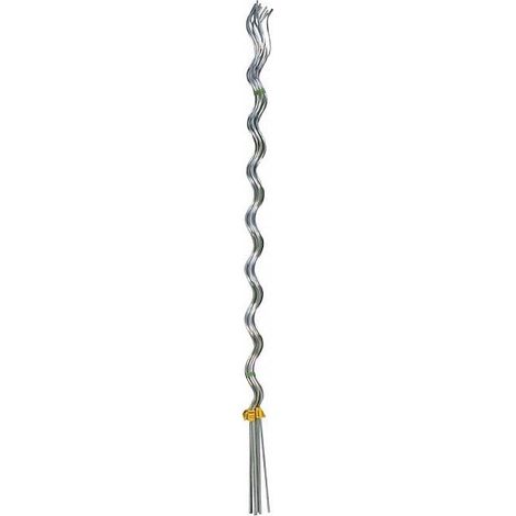 TUTORE SPIRALE cm 210 Zincato