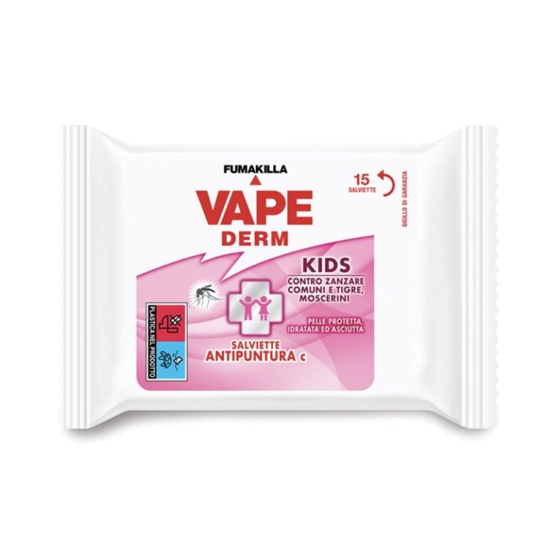 VAPE DERM KIDS Salviette