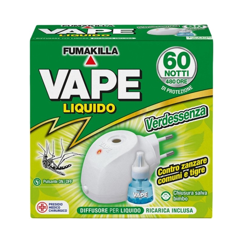 VAPE ELETT. LIQ.VERDESS 60 Notti+Ric. VAPE ELETT. LIQ.VERDESS 60 Notti+Ric.