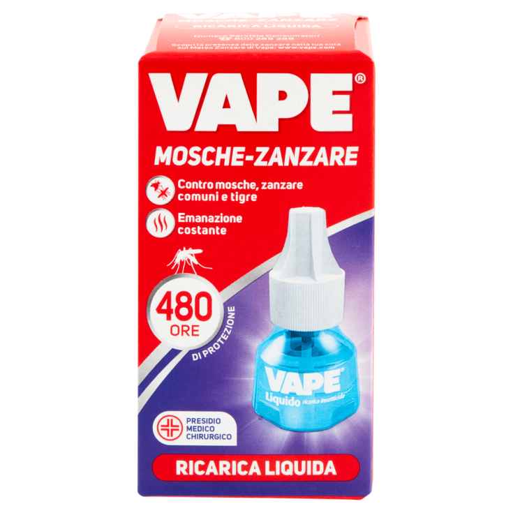 VAPE RIC. LIQ. MOSCHE ZANZARE 480 Ore VAPE RIC. LIQ. MOSCHE ZANZARE 480 Ore