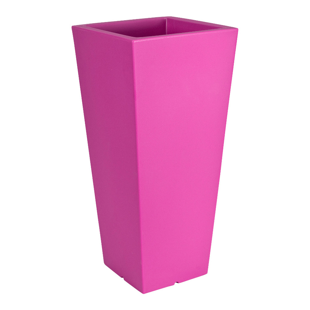 VASO HIGH SQUARE LIVING 15x15 Fucsia VASO HIGH SQUARE LIVING 15x15 Fucsia