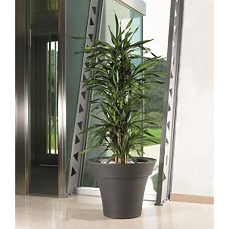 VASO MISIA RESINA cm 30 Nero Perla