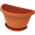 VASO PLASTICA MIMOSA SEMITONDO 40x23x26