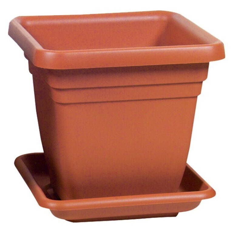 VASO QUADRO UNI SAUCER cm 45x45
