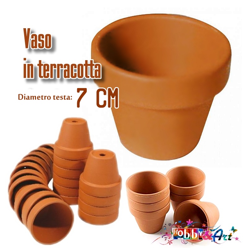 VASO TERRACOTTA cm 7 VASO TERRACOTTA cm 7