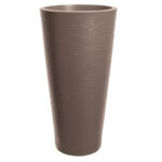 VASO TIRSO PLUS RESINA cm 40 Chocolate