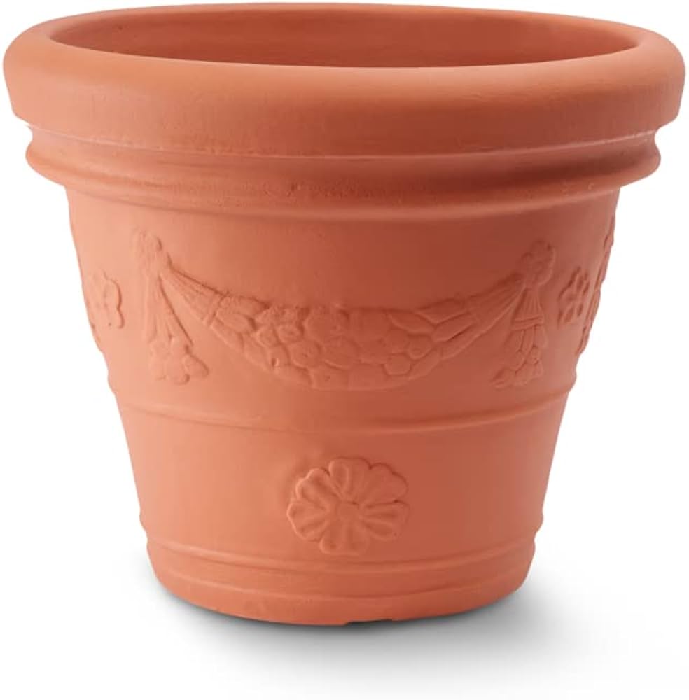 VASO TONDO FESTONATO 55x44H Imprun. VASO TONDO FESTONATO 55x44H Imprun.