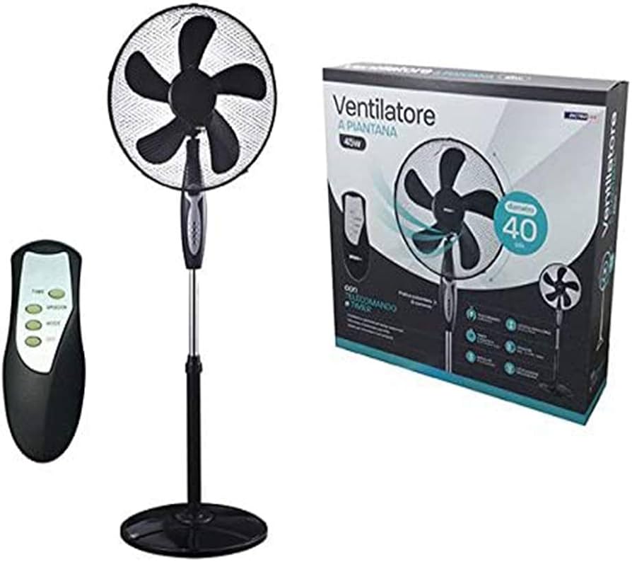 VENTILATORE A PIANTANA 40cm 45W VENTILATORE A PIANTANA 40cm 45W