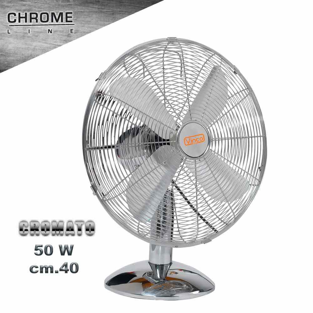 VENTILATORE DA TAVOLO 40cm 50W Vinco VENTILATORE DA TAVOLO 40cm 50W Vinco