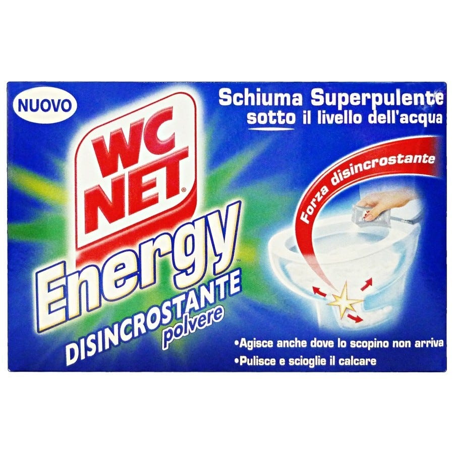WC NET ENERGY POLV. AUTOP. 4Buste Blu WC NET ENERGY POLV. AUTOP. 4Buste Blu