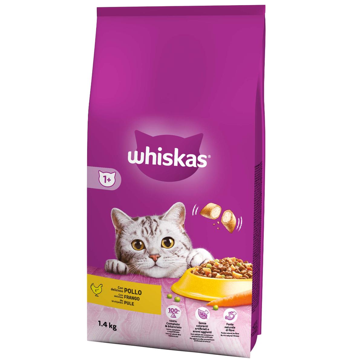 WHISKAS ADULT 1+ kg 1.4 Pollo WHISKAS ADULT 1+ kg 1.4 Pollo