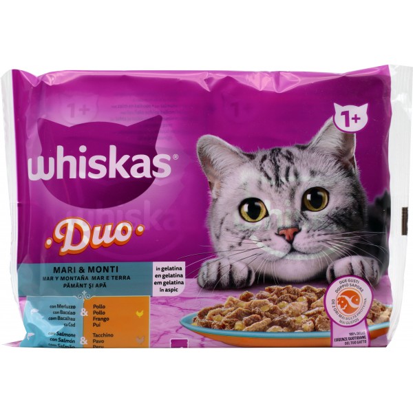 WHISKAS DUO gr 85x4 Mari&Monti WHISKAS DUO gr 85x4 Mari&Monti