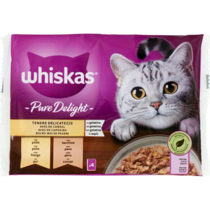 WHISKAS gr 85x4 Sel.Pollo