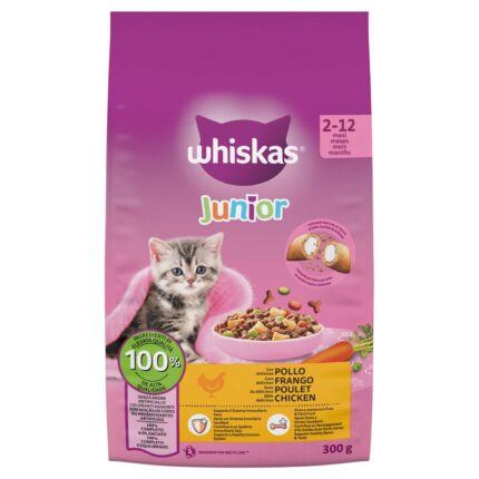 WHISKAS JUNIOR gr 300 Pollo