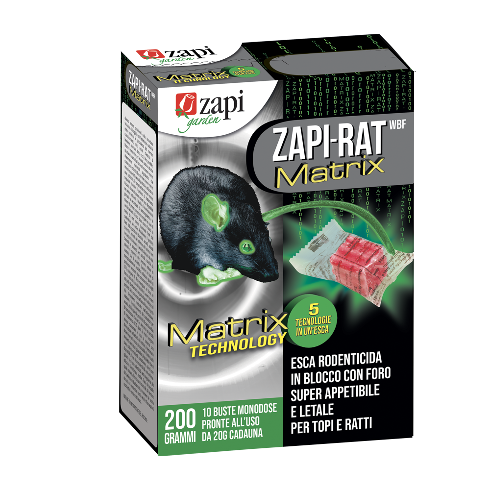 ZAPI RAT MATRIX WBF BLOCCHI gr 200 Zapi ZAPI RAT MATRIX WBF BLOCCHI gr 200 Zapi