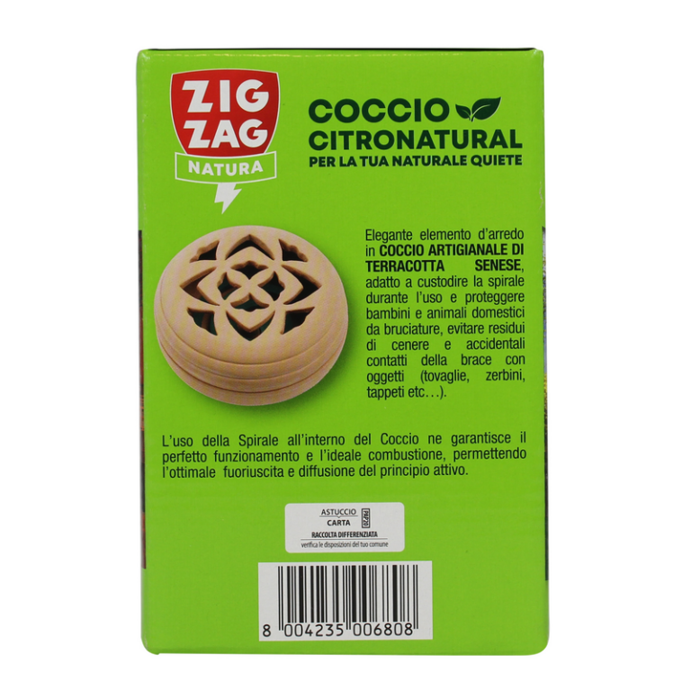 ZIG ZAG NAURA COCCIO CITRONATURAL